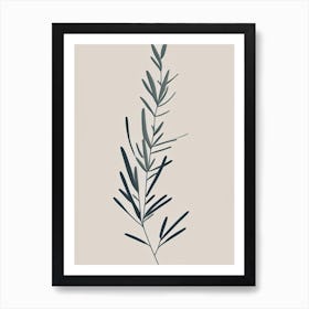 Rosemary Herb Simplicity Art Print