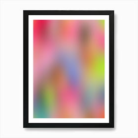 Colors Blooming | 08 – Aura Gradient Art Print