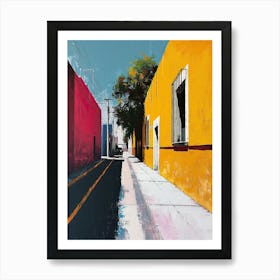 Street Scene, Mexico Art Print