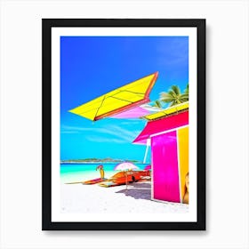 Gili Air Indonesia Pop Art Photography Tropical Destination Art Print