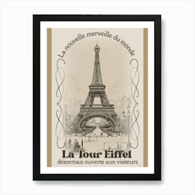 Eiffel Tower 1b 30x40in 9000x12000px 26 Art Print