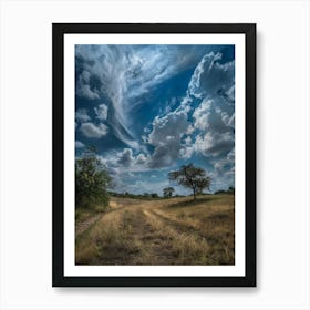 Cloudy Sky 7 Art Print