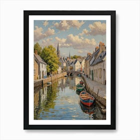 Canal no1 Art Print