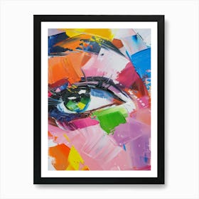 Eye Of A Woman 8 Art Print