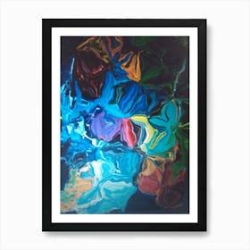 Abstract 66 By Binod Dawadi Art Print