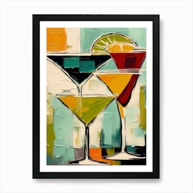 Martini Art Print