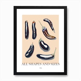 All Shapes And Sizes Art Print