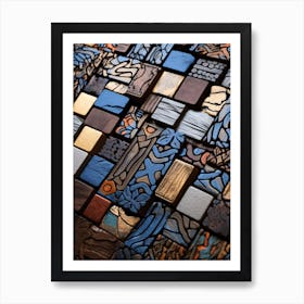 Mosaic Art Art Print