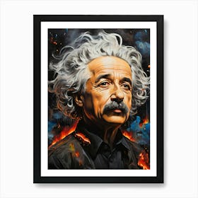 Albert Einstein 1 Art Print