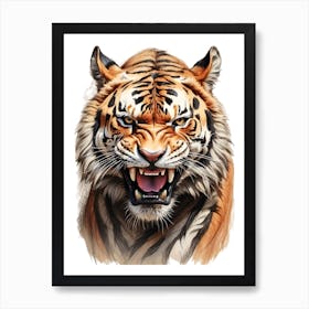 Tiger Art Print