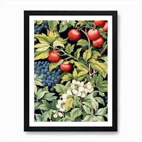 Fruit And Berries Art Print