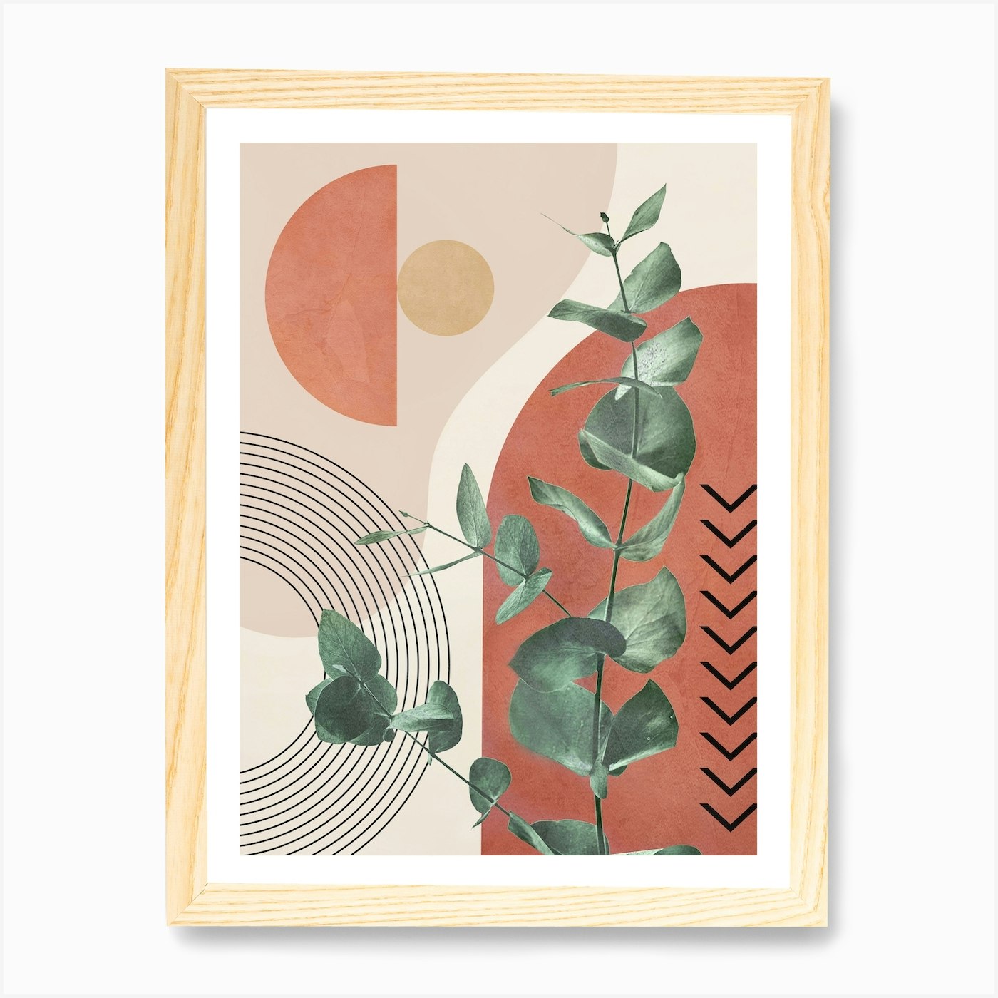 Nature Geometry V Art Print