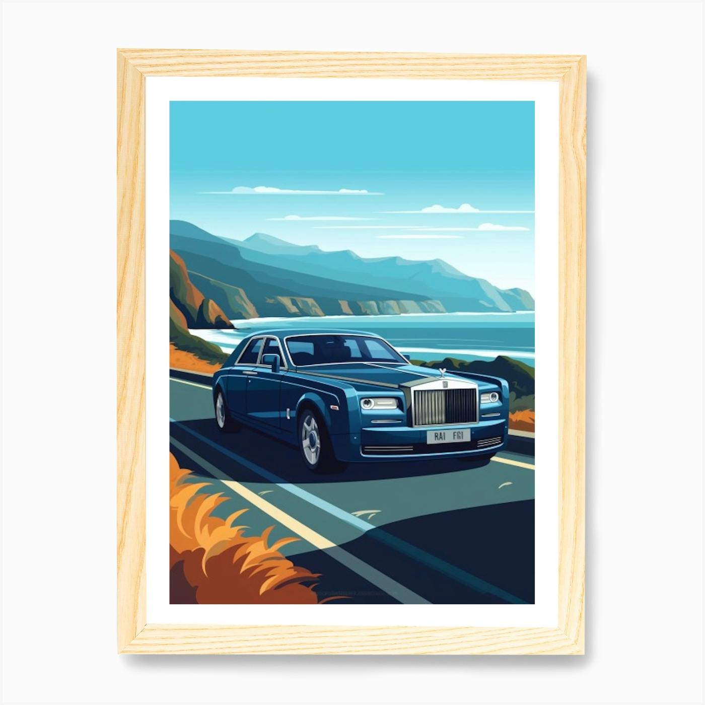 Rolls Royce Ghost Eternal Love 2  Canvas Art Print  Sissy Angelastro