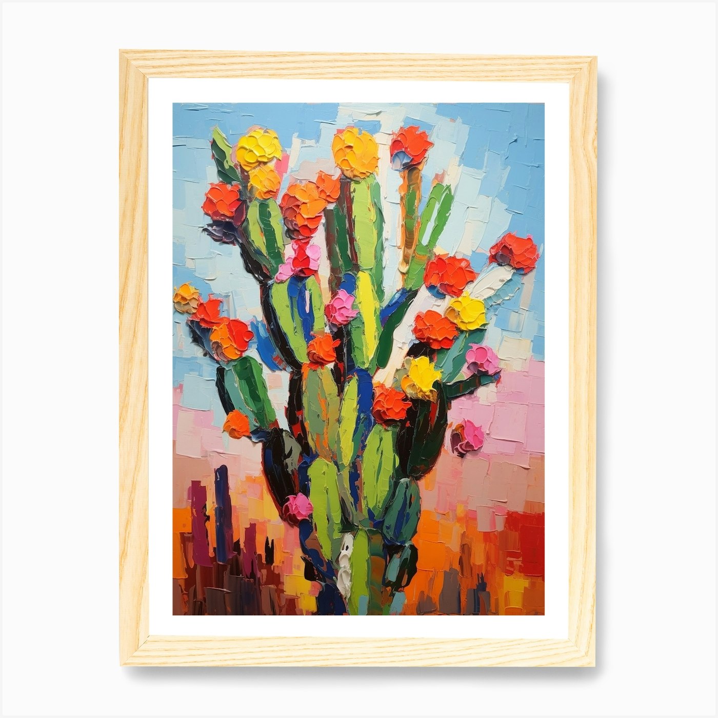 Earthy Cactus 3' Prints - Marcus Prime