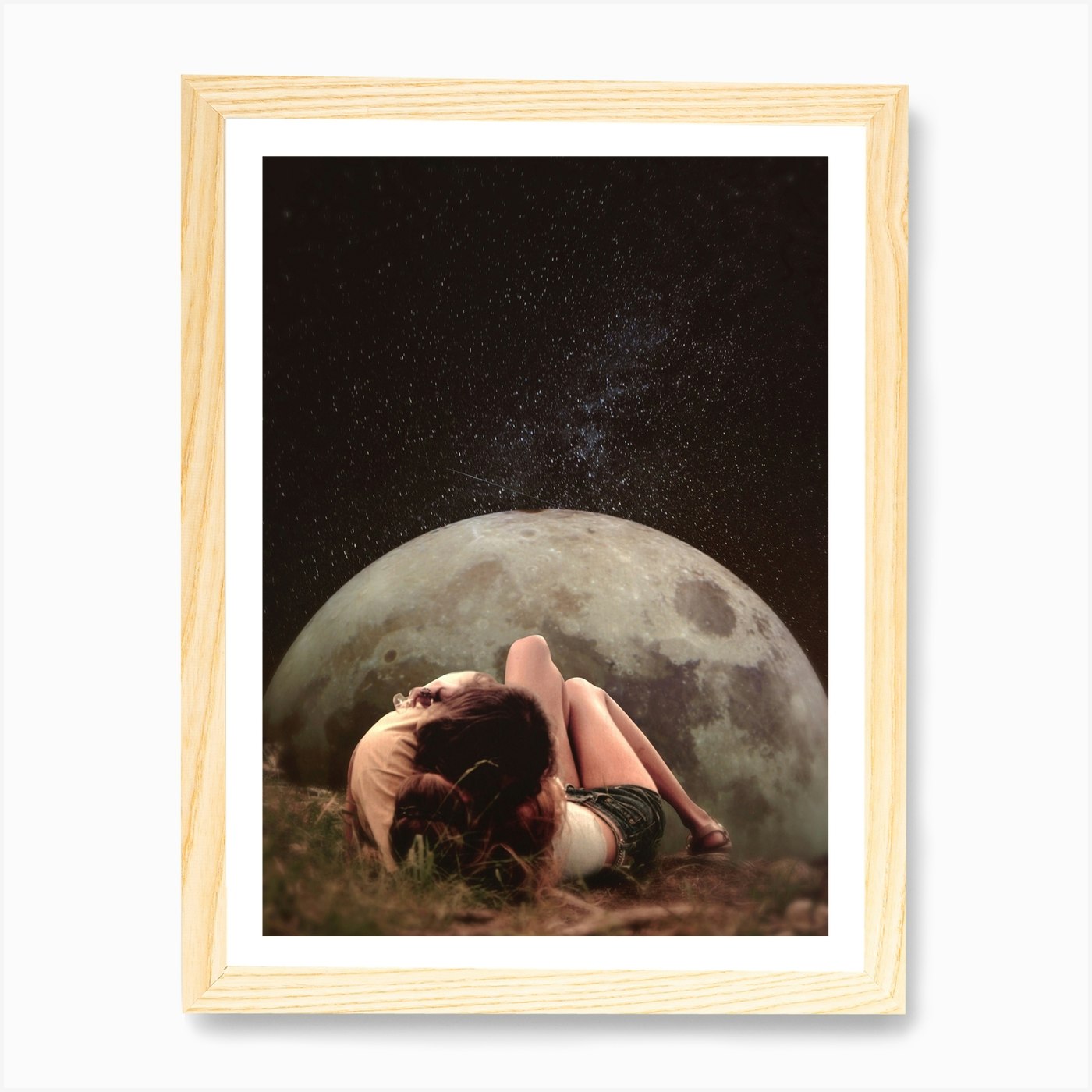 Cosmic Love Art Print By Fran Rodriguez Fy