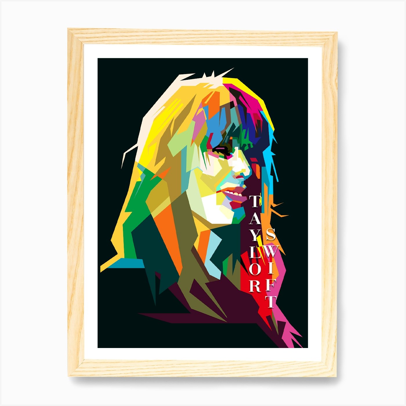 Taylor Swift WPAP Style Kids T-Shirt