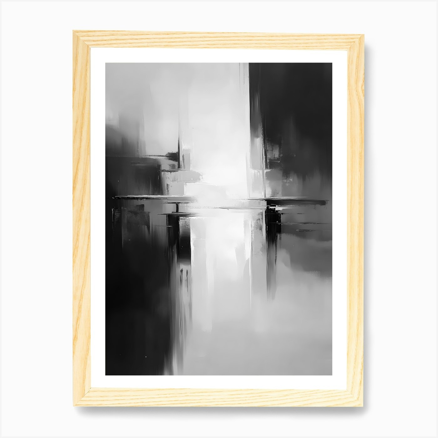 Abstract Painting 75 Art Print Framed Wall Art Poster Canvas Print Picture - Picture 4 of 4