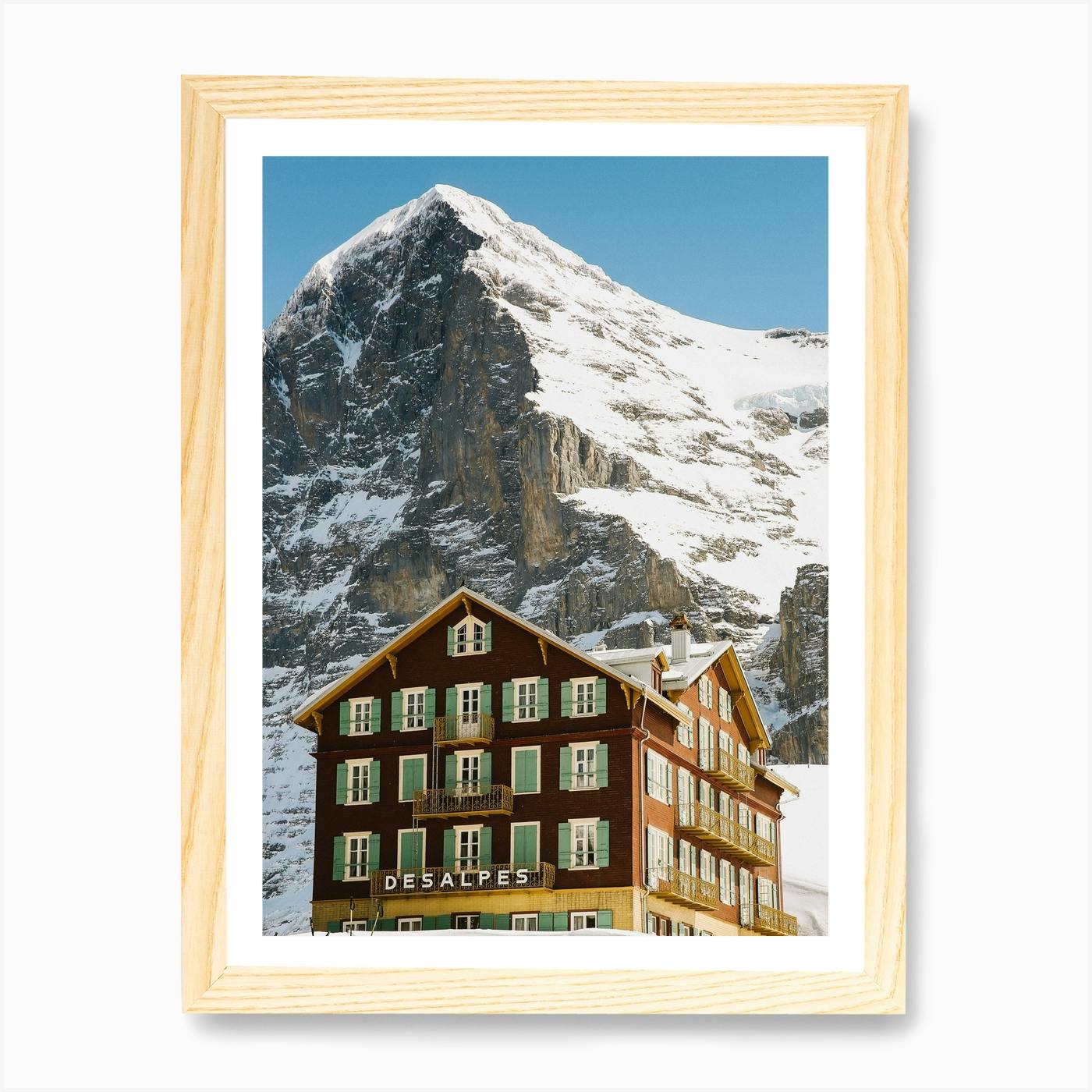 Swiss Alps Art Print by Wesley  Emma Photography - Fy