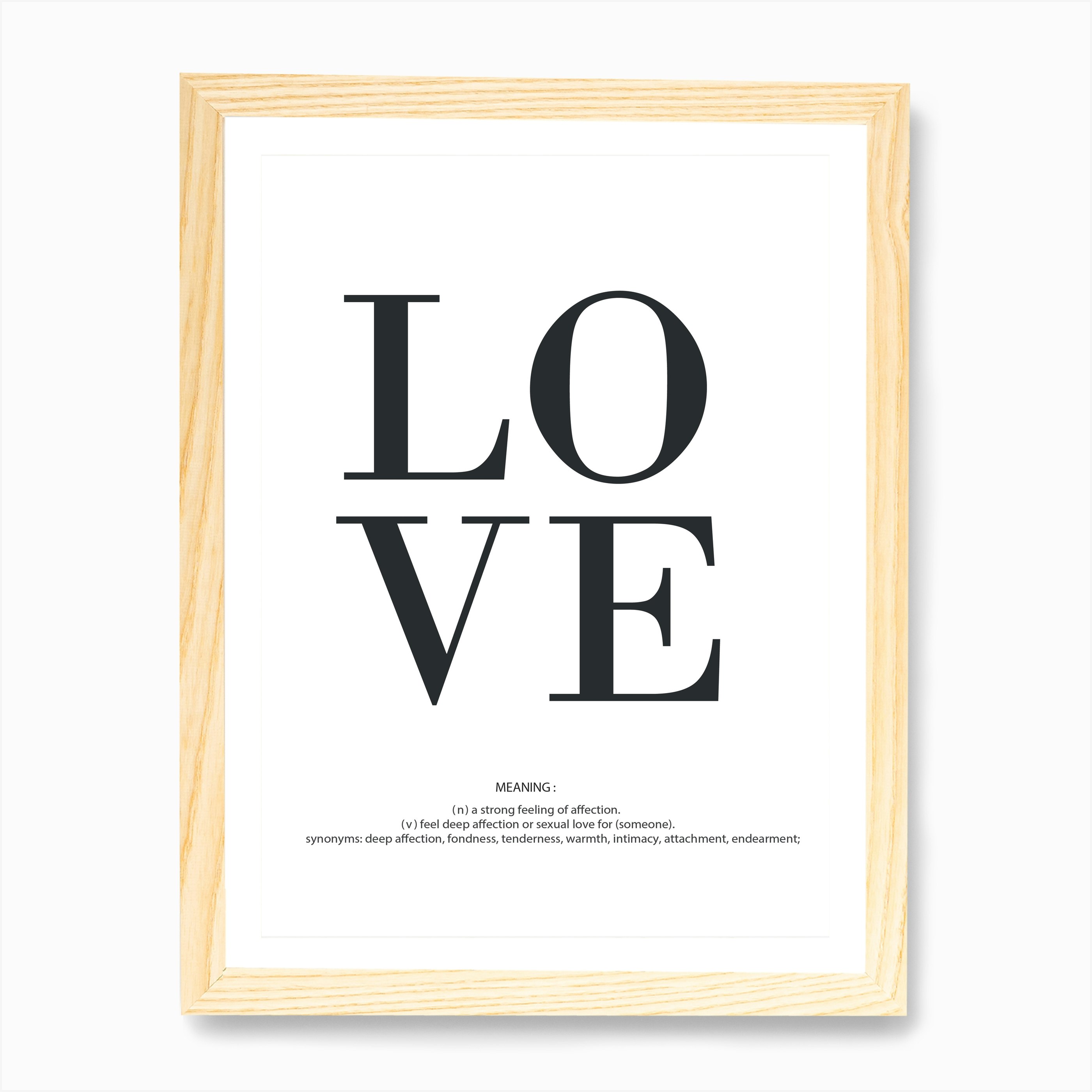 Love Meaning Wall Art Print Free Shipping Fy Love Meaning Wall Art Print Free Shipping Fy