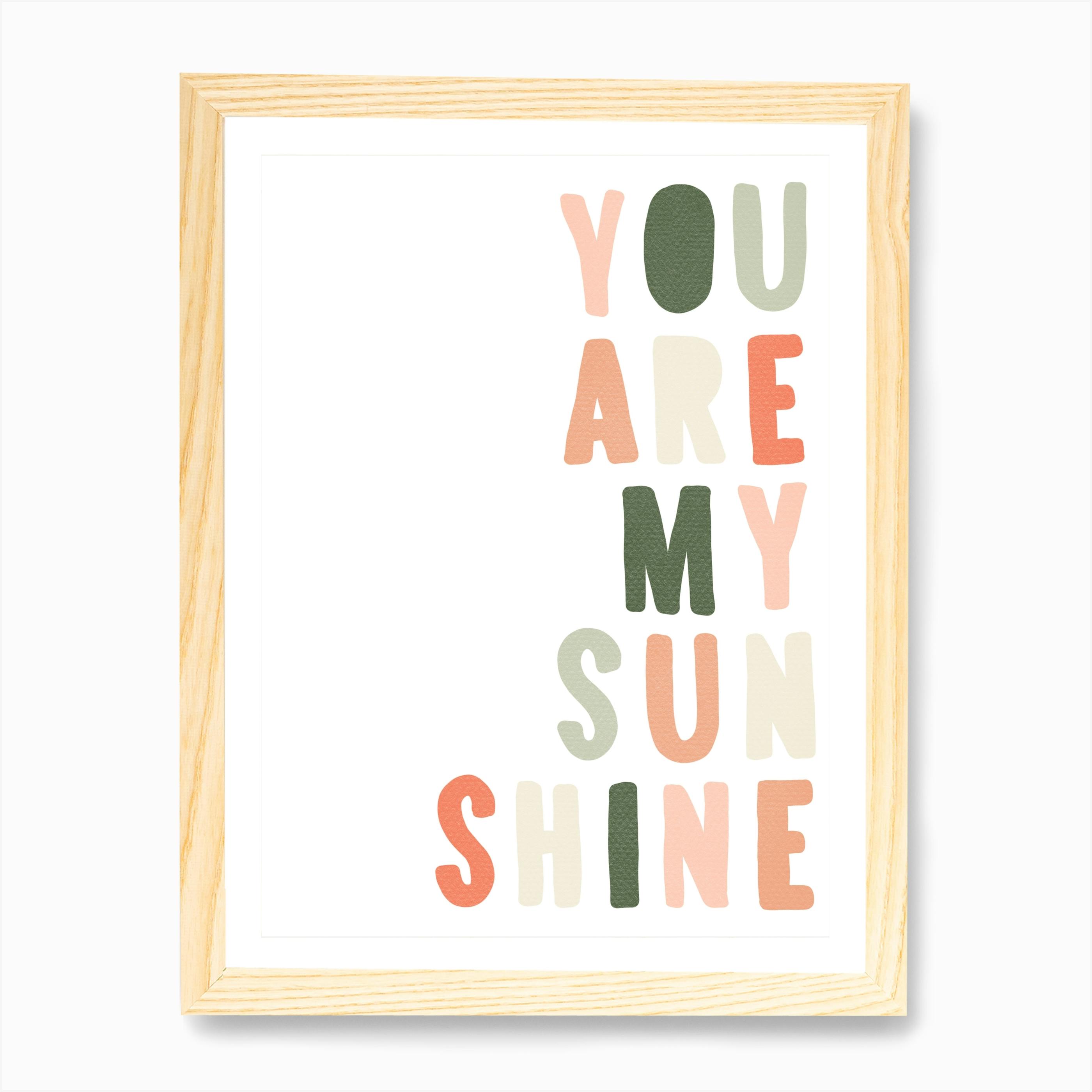 printable you are my sunshine lyrics