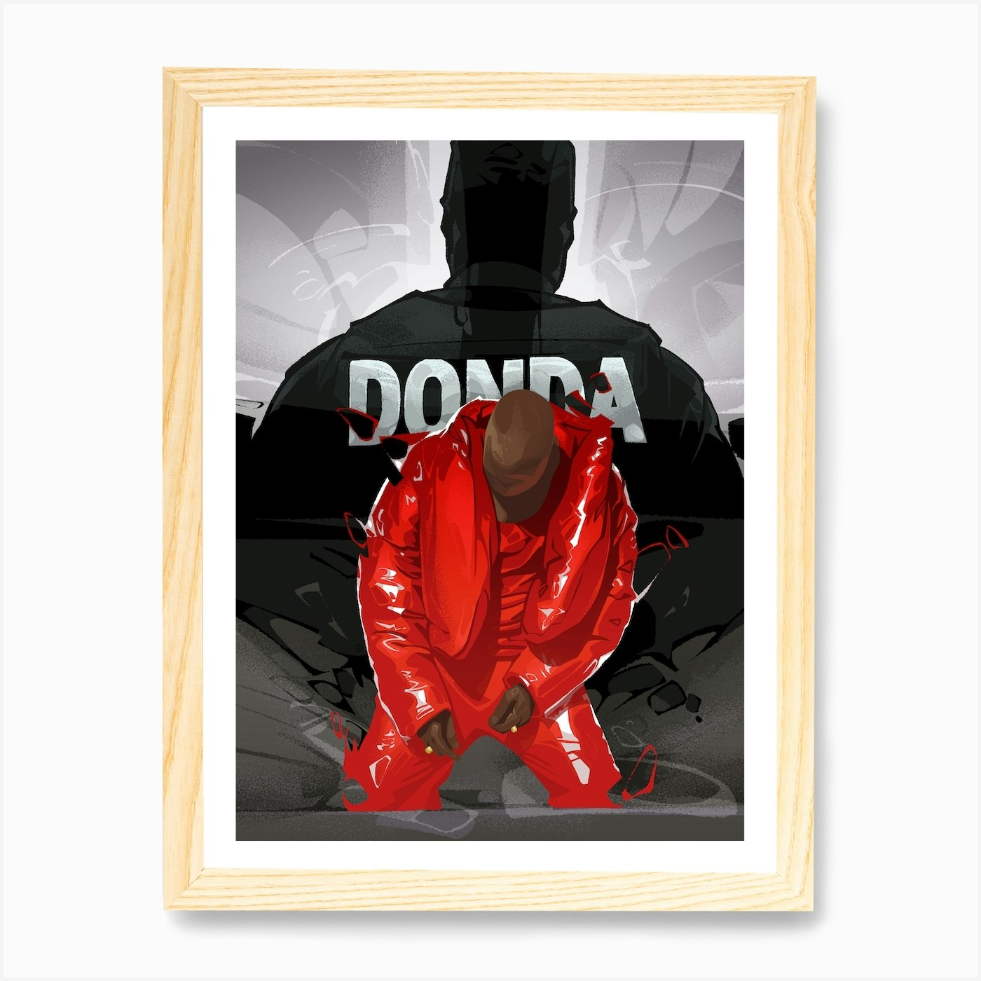 Kanye West - DONDA - Vertical Matte Poster – Fine Art Of MK