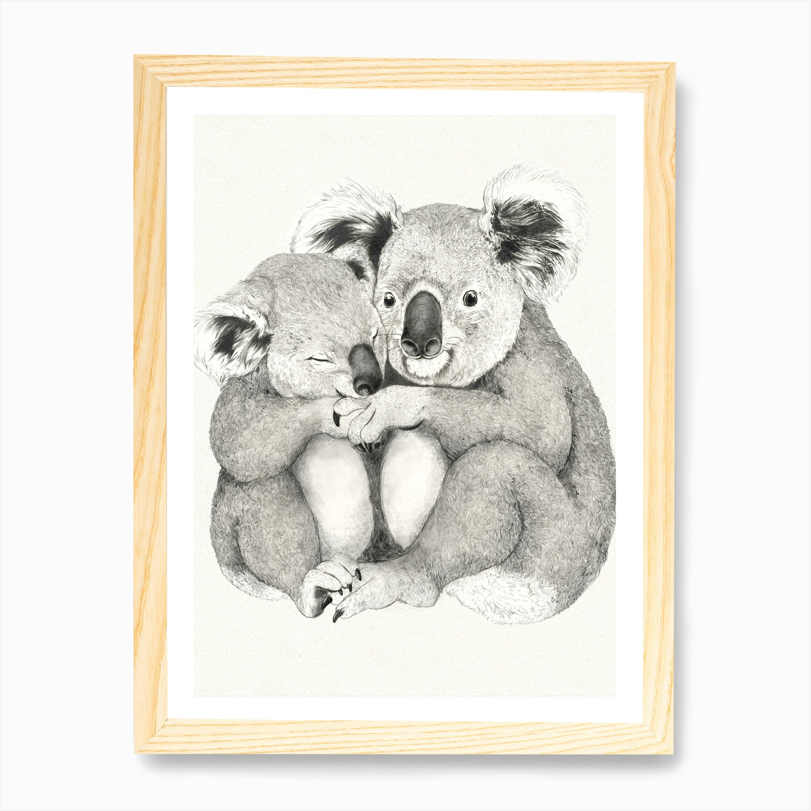 Koalas Art Print Free Shipping Fy