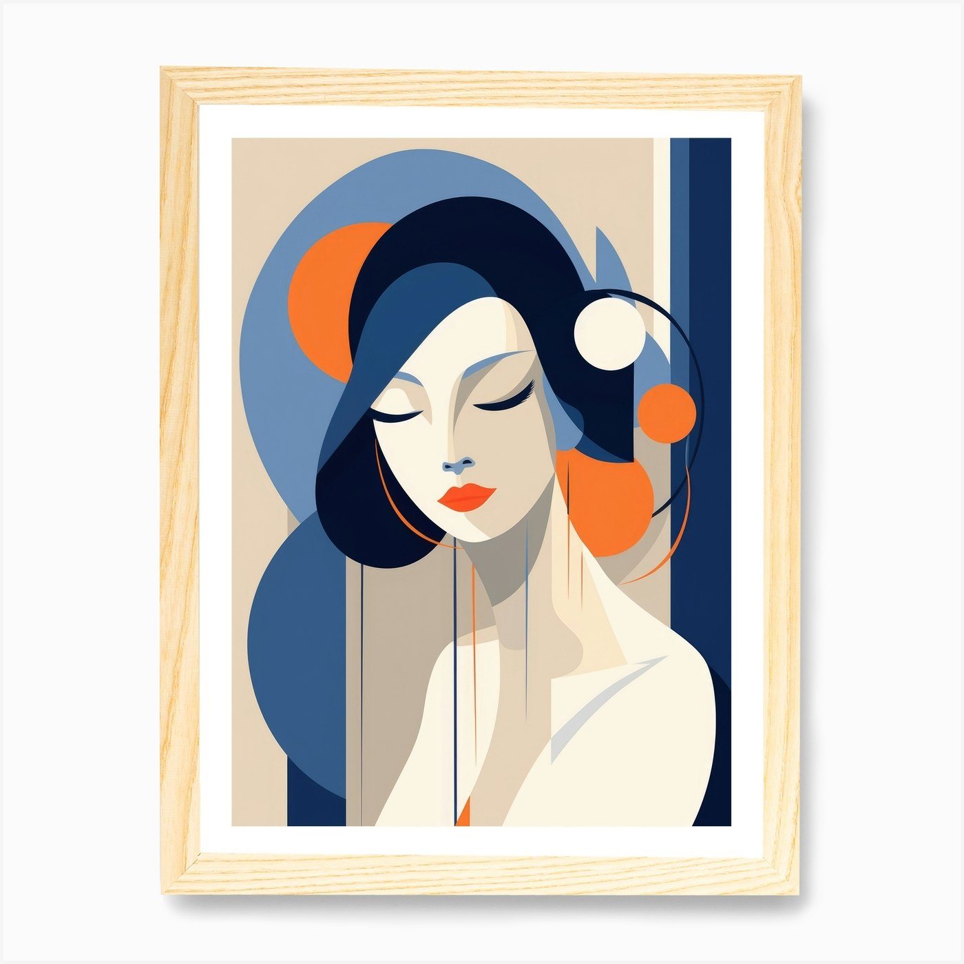 Buy Dotti  Framed Canvas Art Print Online