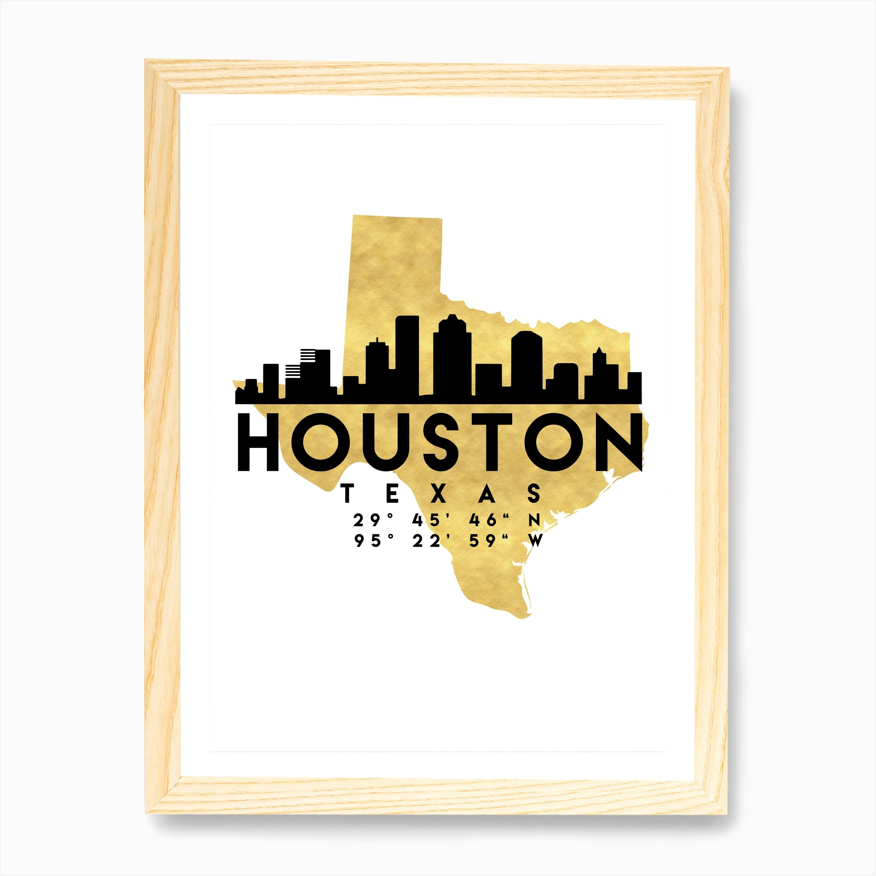Houston, Texas, Space City, Vector, Lantern Press Artwork, Tote Bag