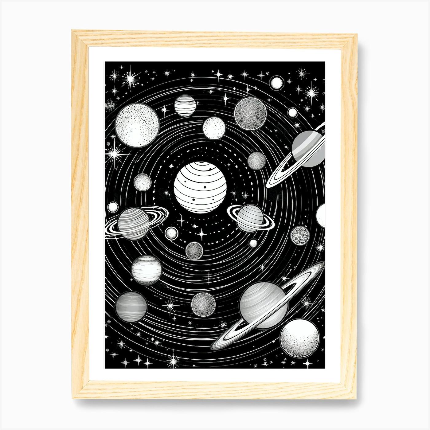 Solar System Images for Kids (Free Solar System Printables) - Edsys