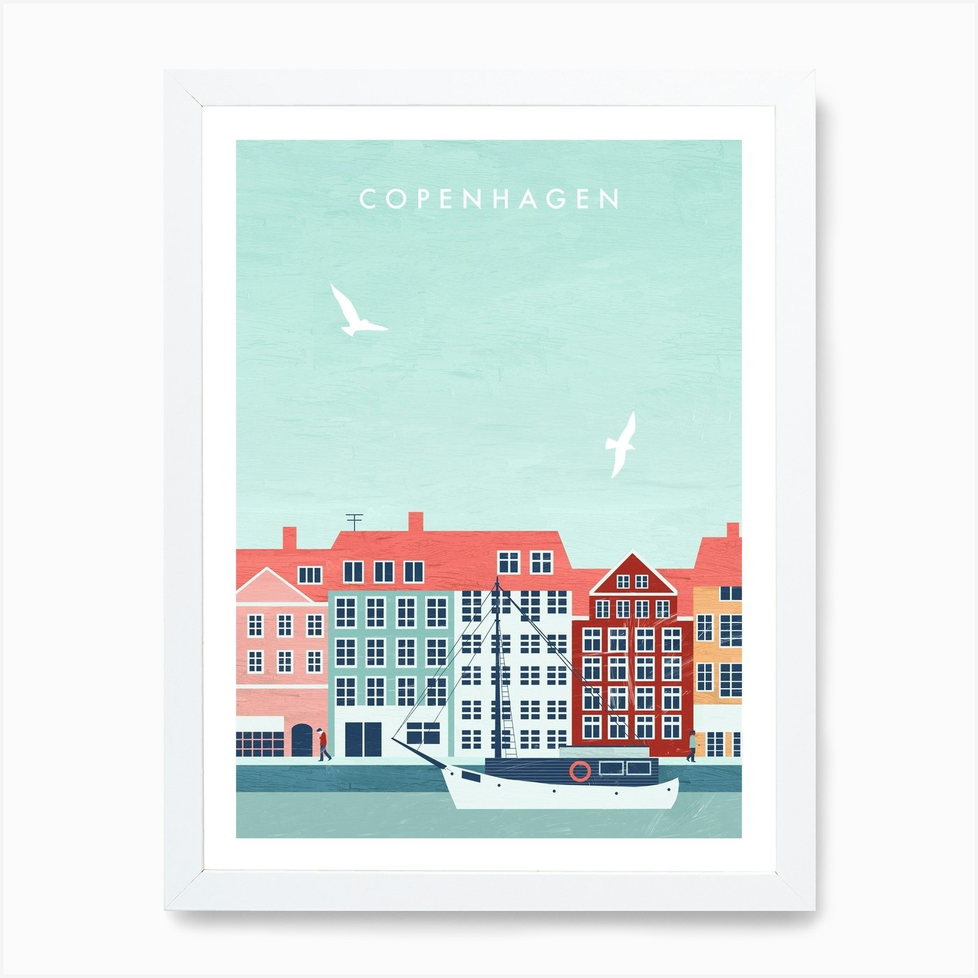 Copenhagen Wall Art Print | Fast | Fy