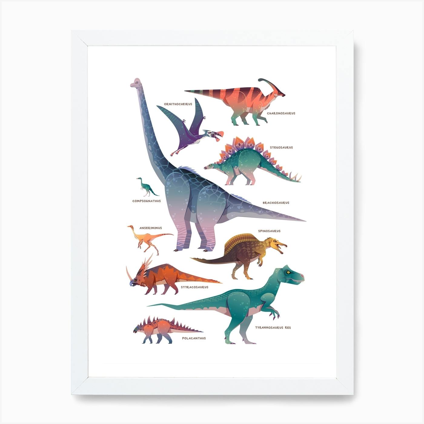 adairs dinosaur print