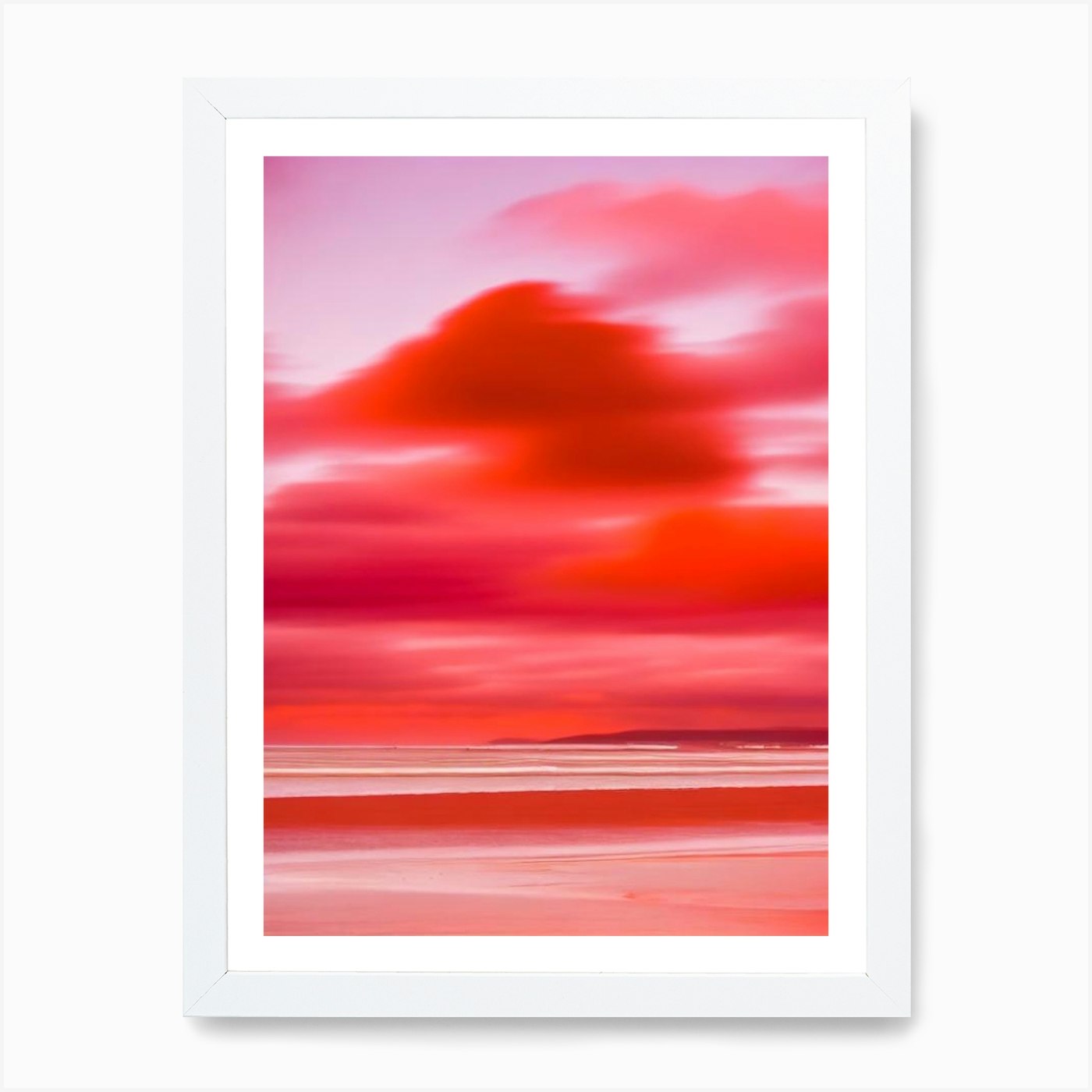 Dornoch Beach, Highlands, Scotland Framed Wall Art Poster Canvas Print Picture - Picture 3 of 4
