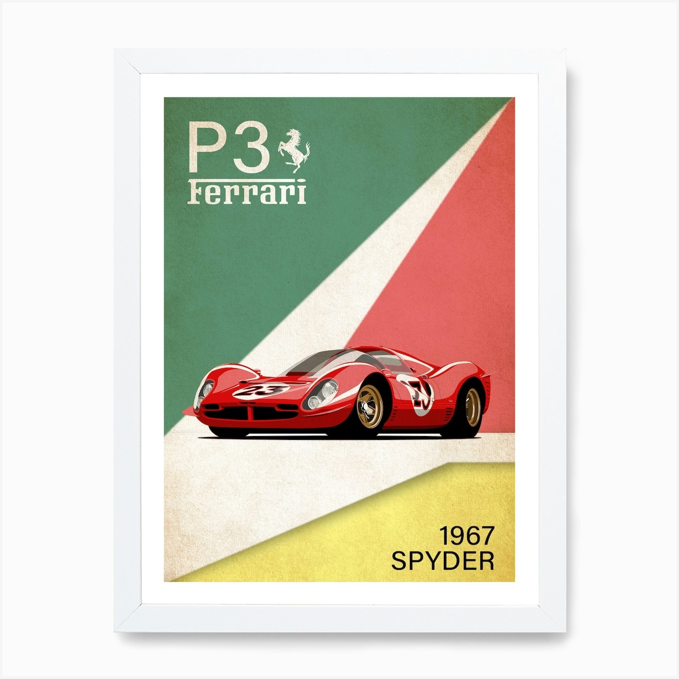 Vintage poster – Ferrari 828 – Galerie 1 2 3