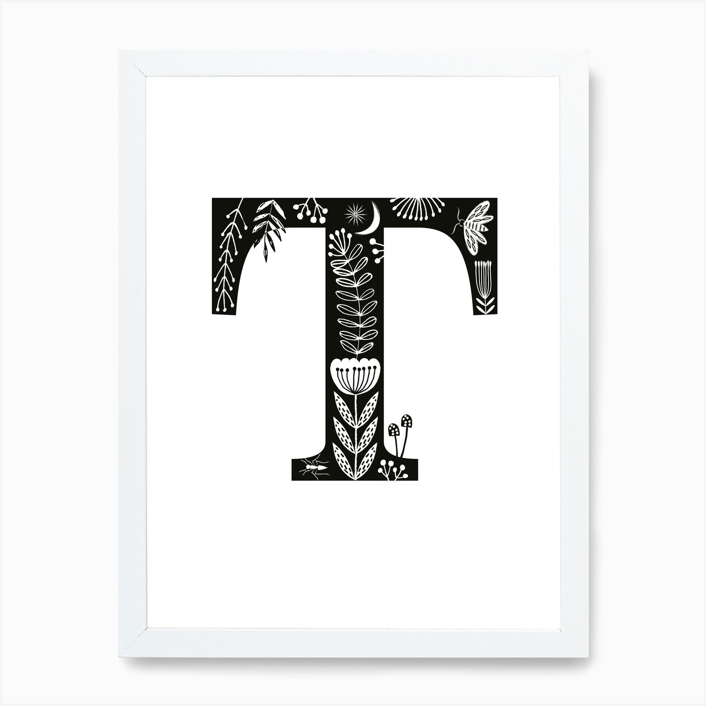letter t art print by maggiemagoo designs fy