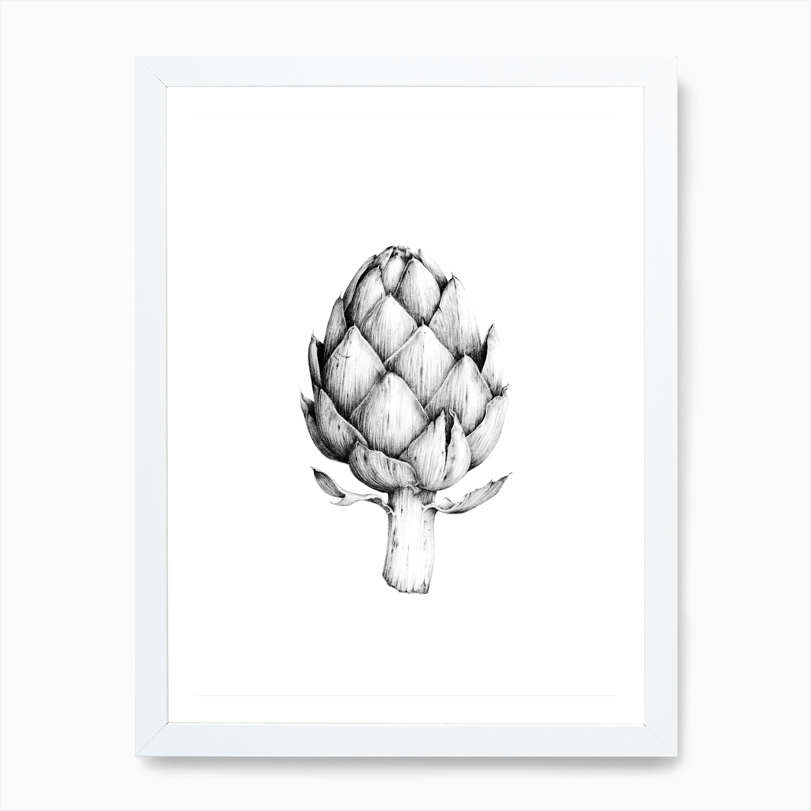 Artichoke Wall Art Print Free Shipping Fy