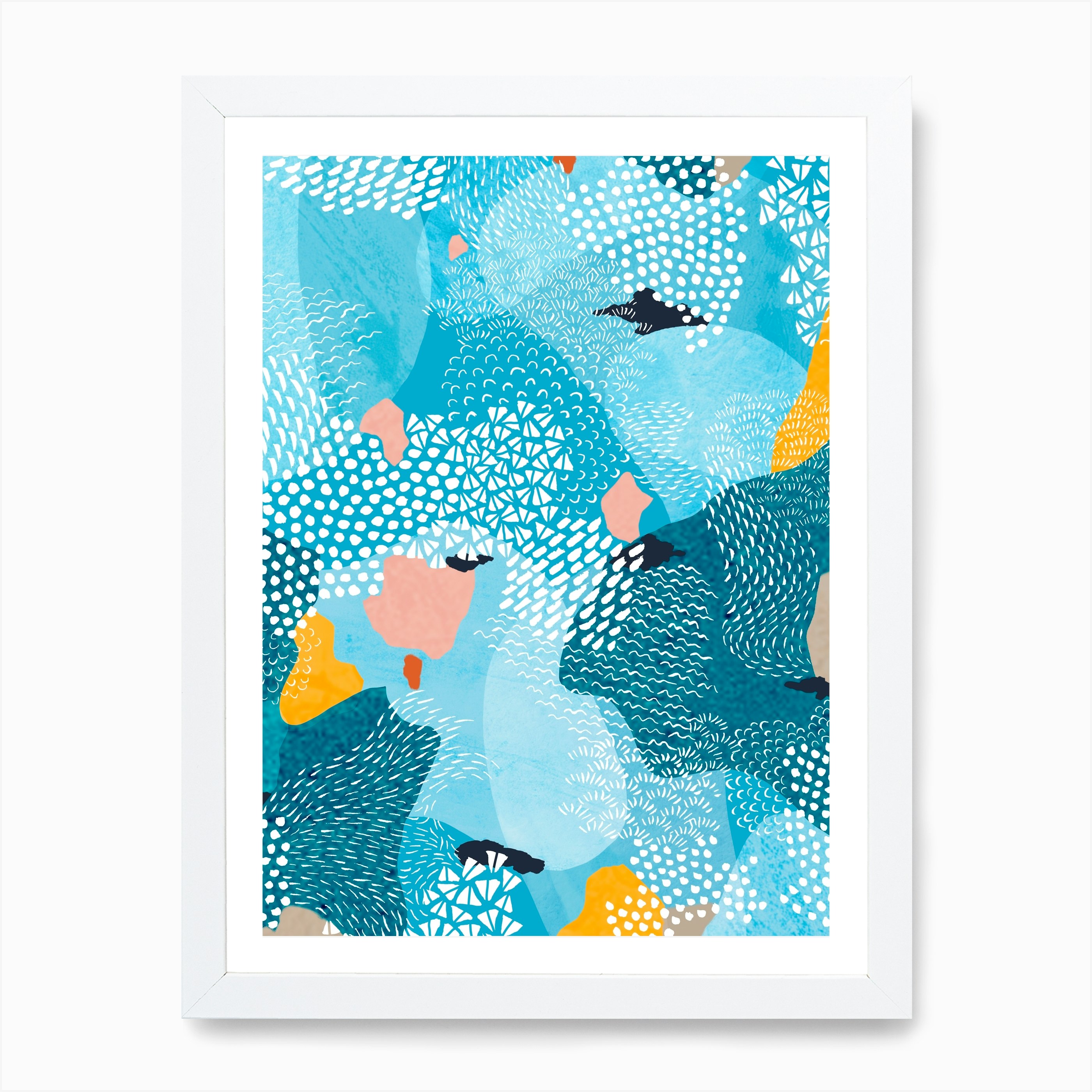 Calm Abstract Art Print | Fast shipping | Fy