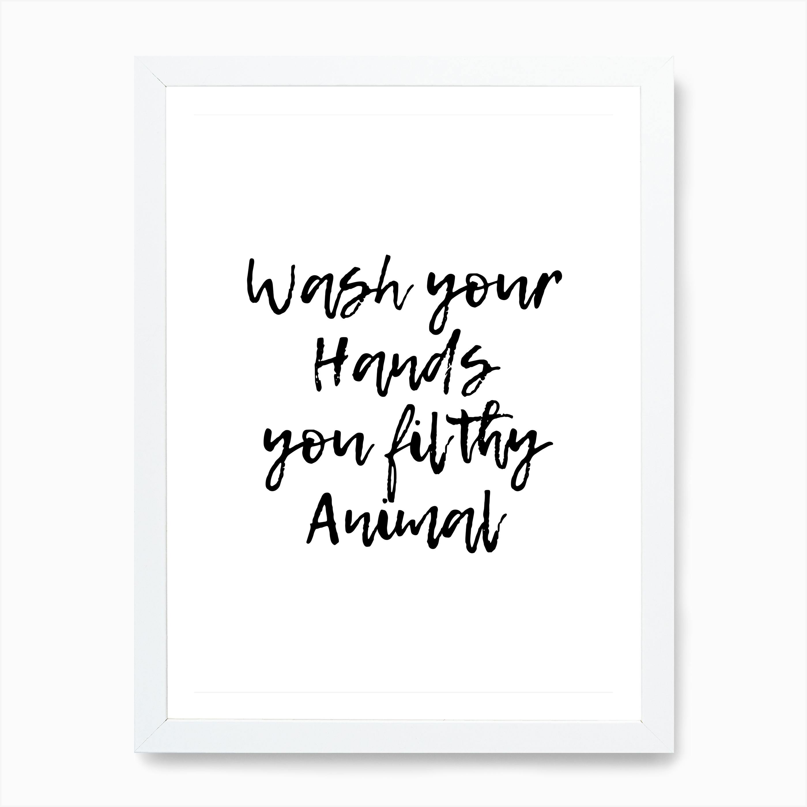Initial Letter M Quote Wall Art Print