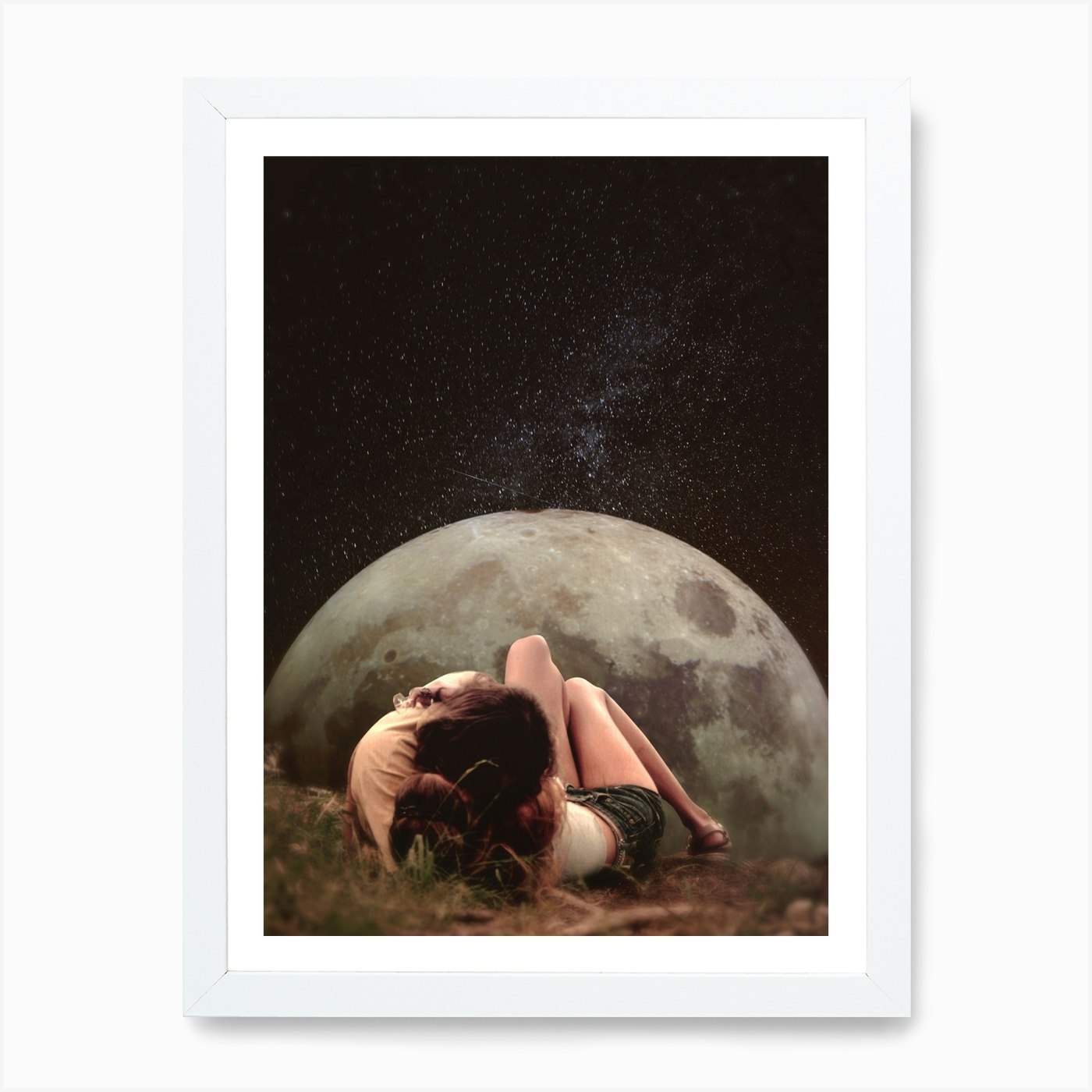 Cosmic Love Art Print By Fran Rodriguez Fy