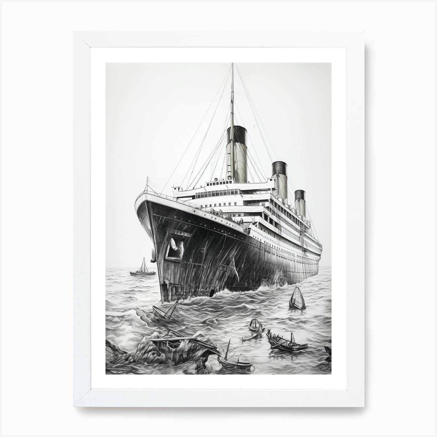 Titanic Drawing Image  Drawing Skill