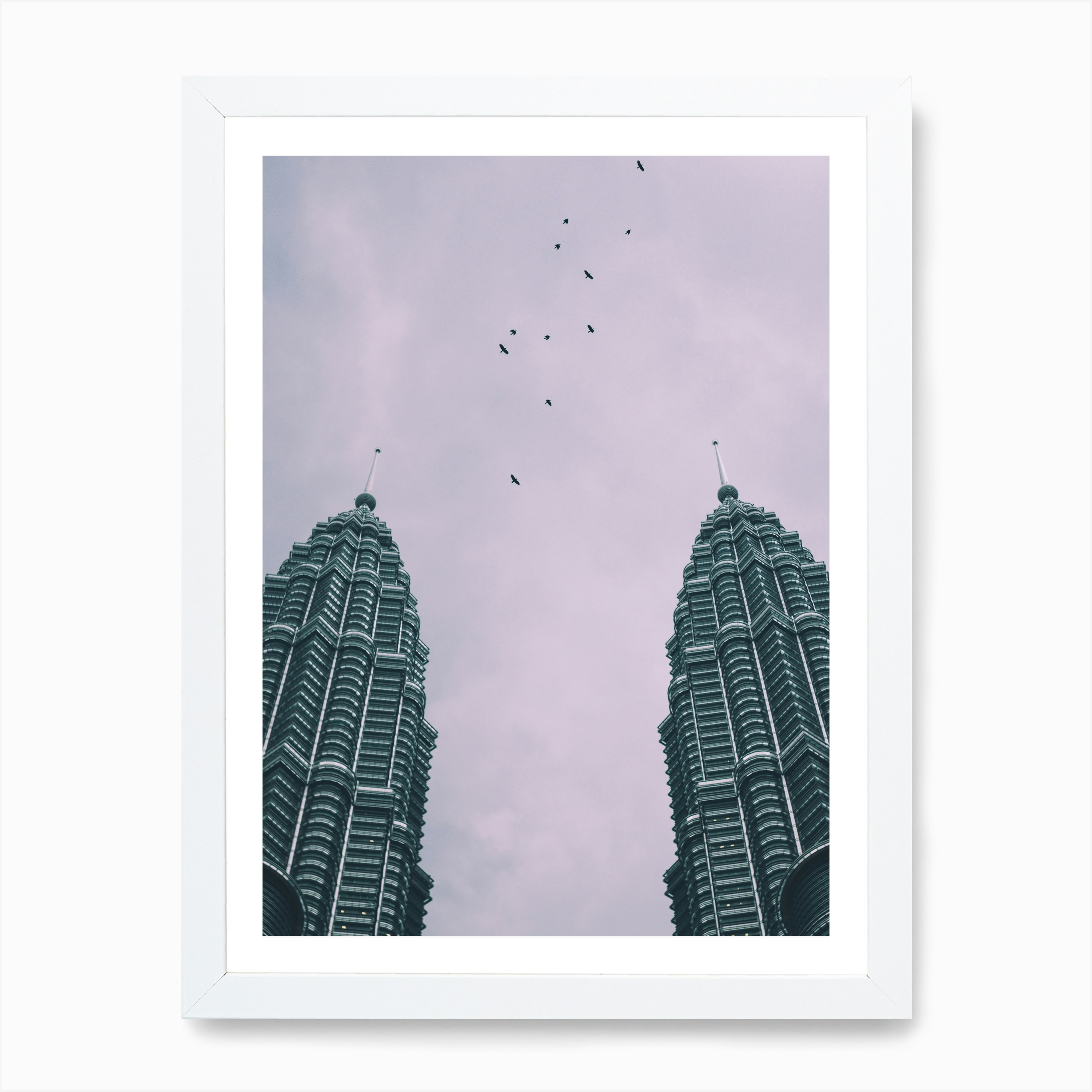 Petronas Twin Towers 4 Wall Art Print | Fast shipping | Fy