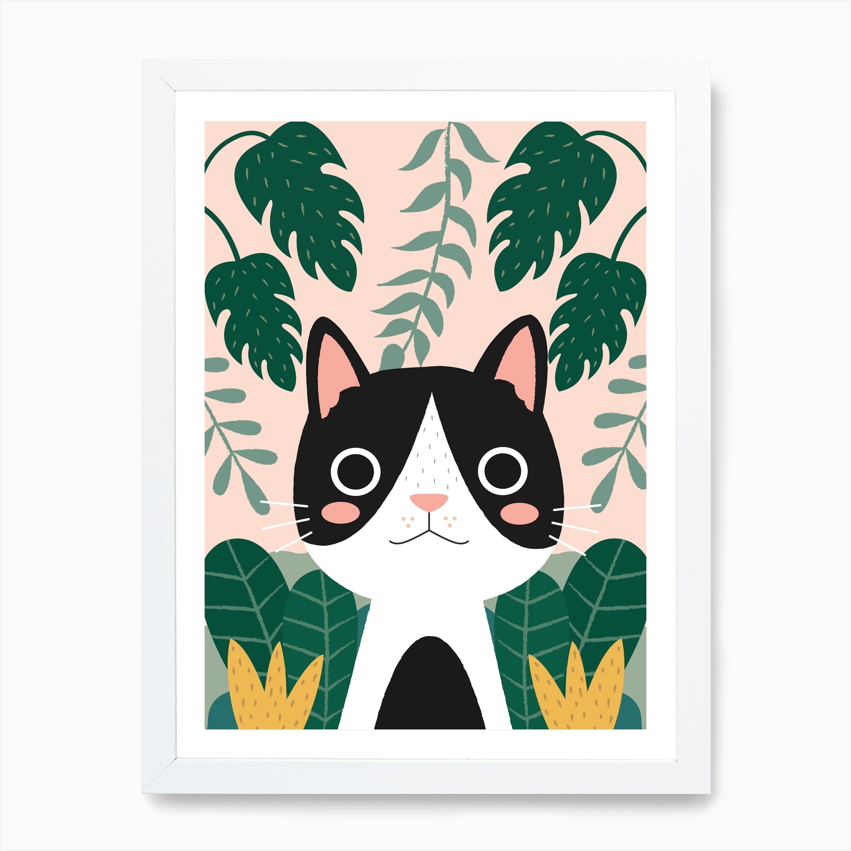 Jungle Cat 2 Art Print | Fast shipping | Fy