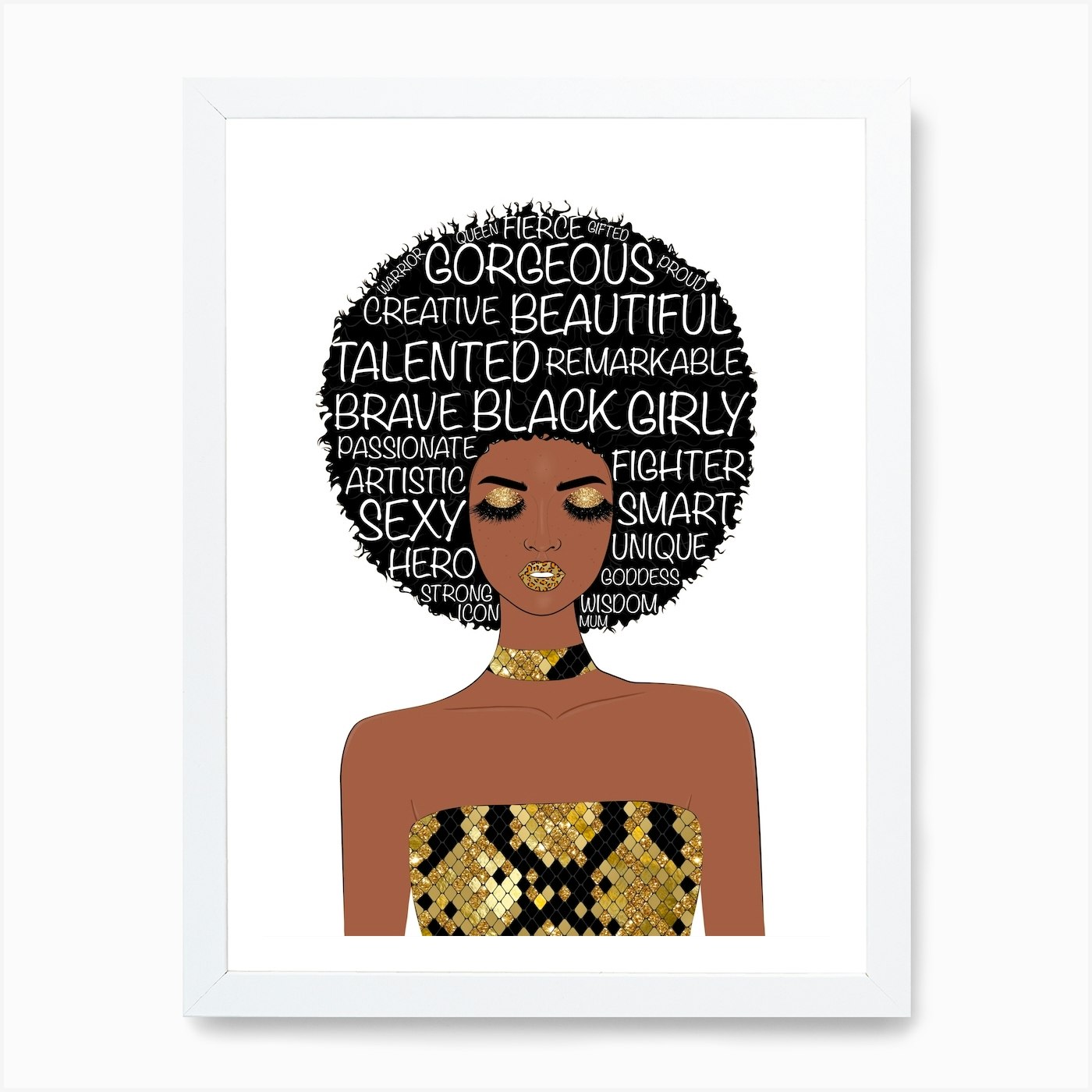 Black Female Afrocentric Goddess - Scorpio Theme Journal - Blank Pages –  Melanated Culture Club