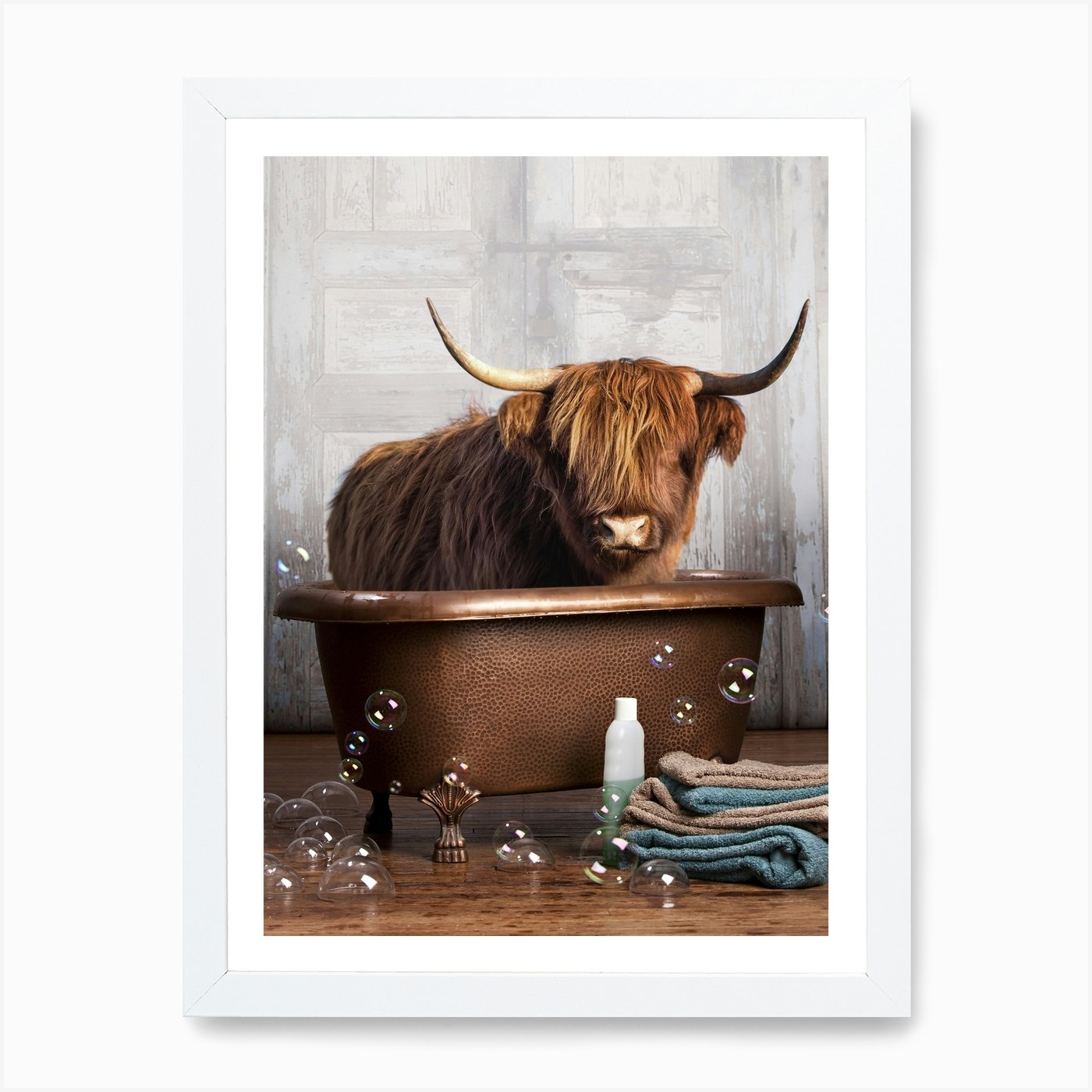 Baby Coo Bamboo Spoons, Hairy Coo