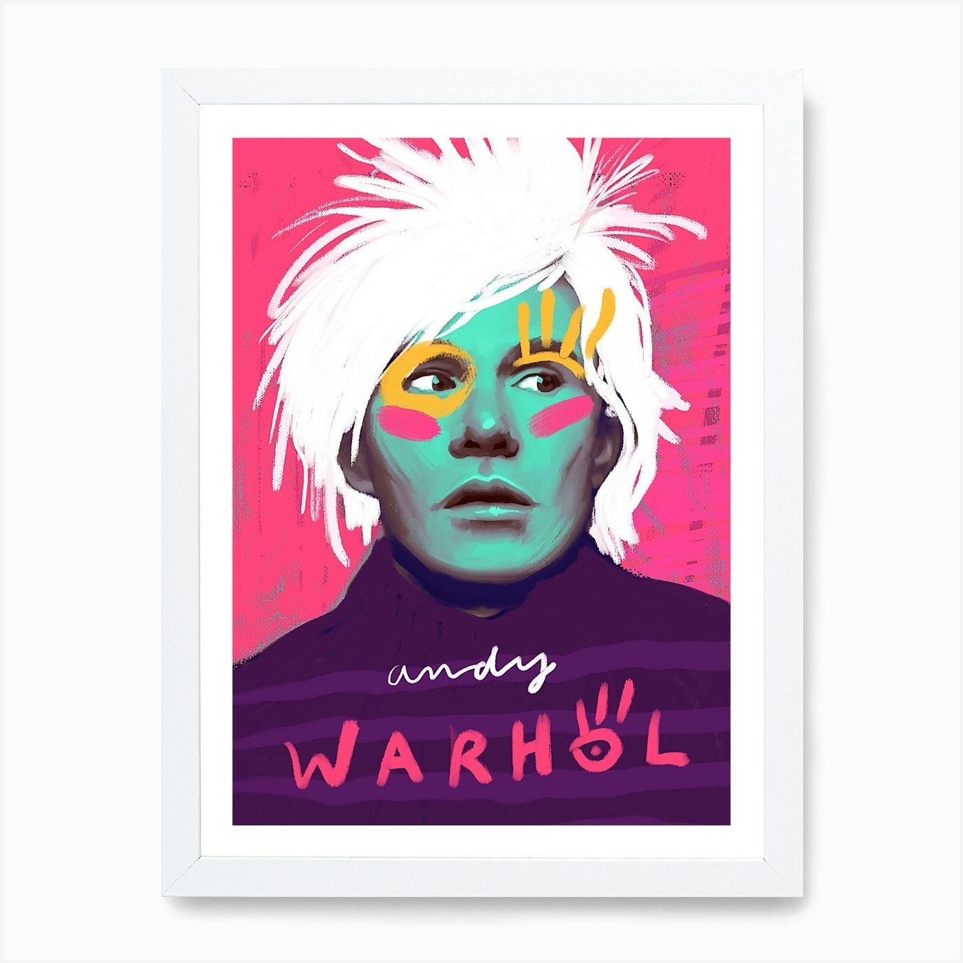 Elektriker Addition . Andy Warhol Art Print by Pop Art By Tadej - Fy