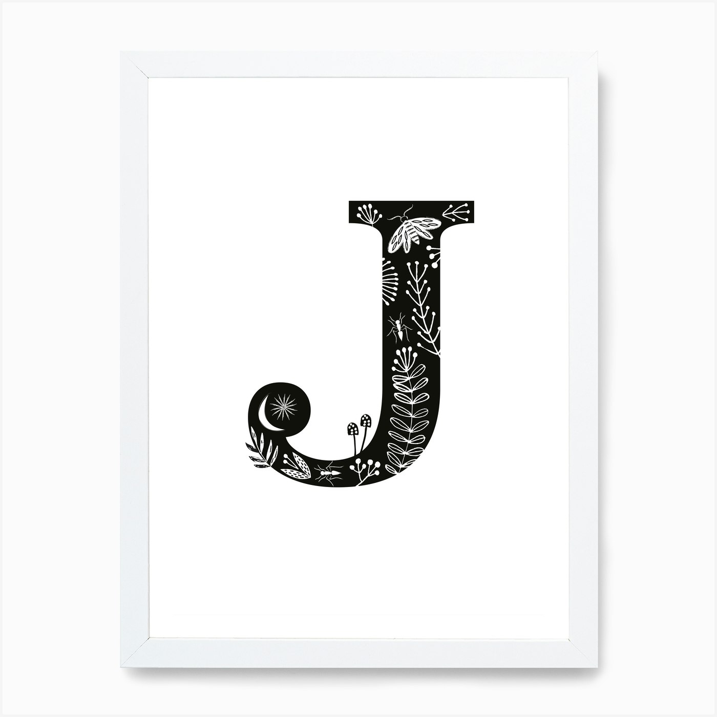 letter j art print by maggiemagoo designs fy