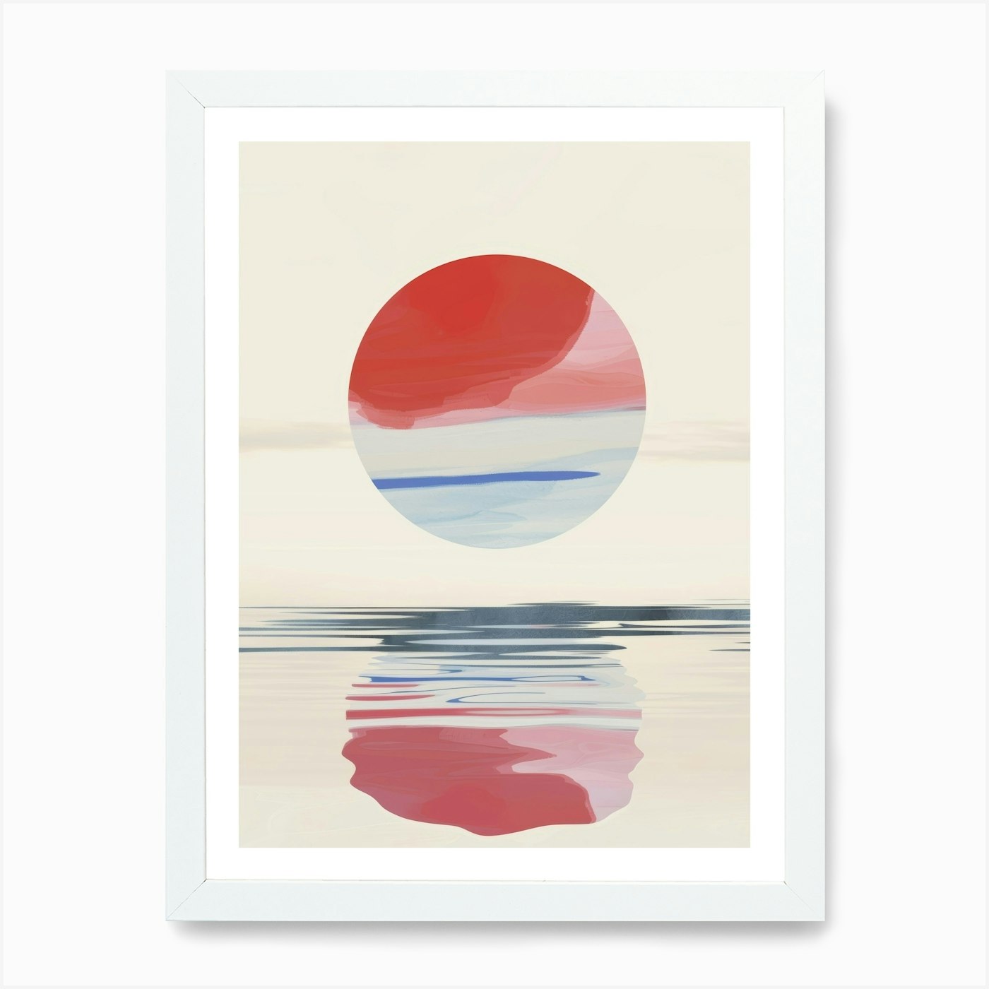 'Sunrise' 61 Art Print Framed Wall Art Poster Canvas Print Picture - Picture 3 of 4