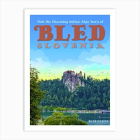 Bled, Slovenia Art Print