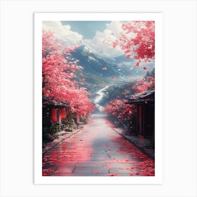 Cherry Blossoms 3 Art Print