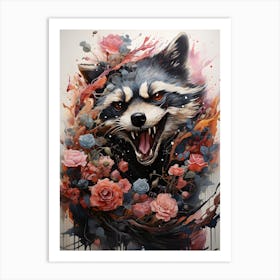 Raccoon 1 Art Print