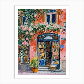 Vienna Book Nook Bookshop 2 Art Print